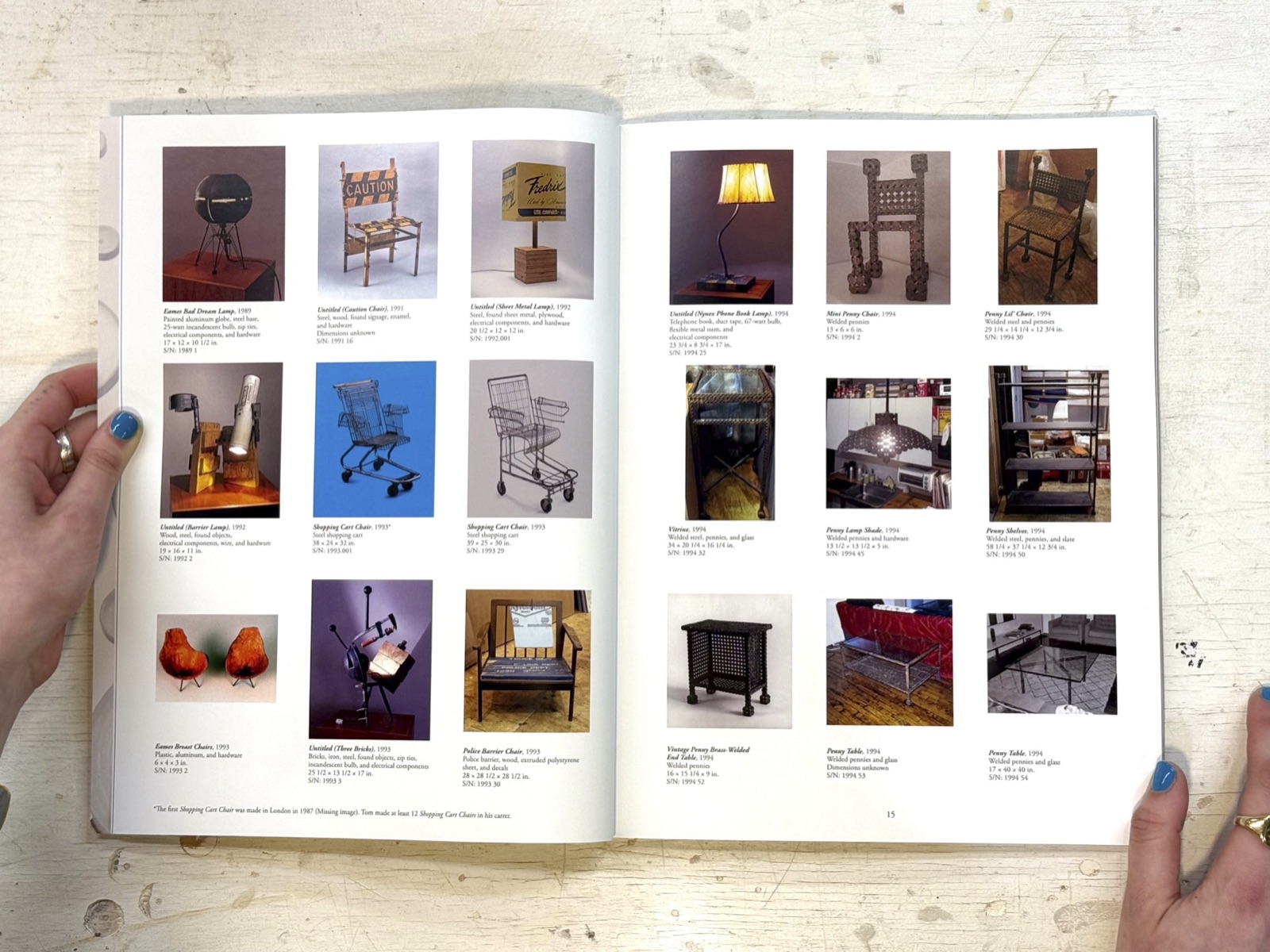 31 Rue Cambon exhibition catalogue spread